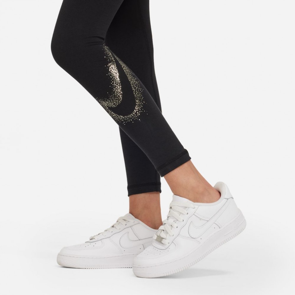 Nike Sportswear Essential Older Mid-Rise Kids' Leggings