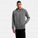 Body Action Men Fleece Full Zip Ανδρική Ζακέτα