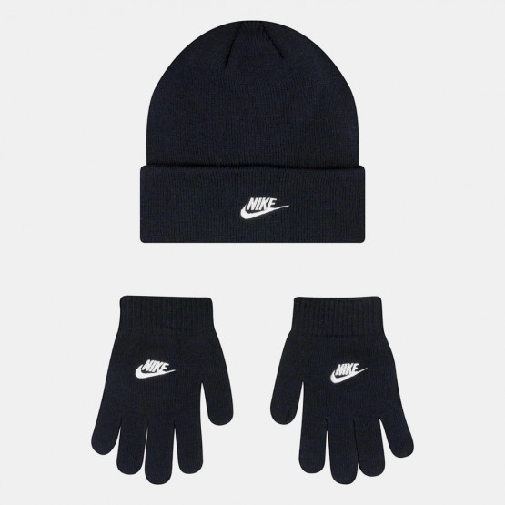 Nike Boys Club Παιδικός Σκούφος & Γάντια