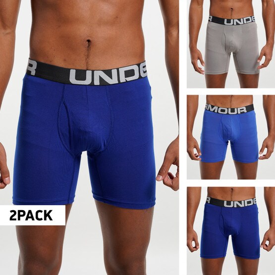 Under Armour Charged Cotton 6In 3-Pack Ανδρικά Μπόξερ