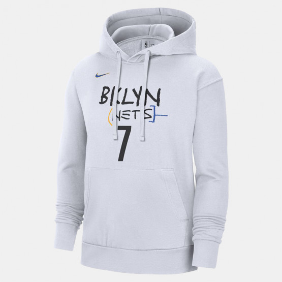 Nike NBA Brooklyn Nets Kevin Durant City Edition Ανδρική Μπλούζα με Κουκούλα