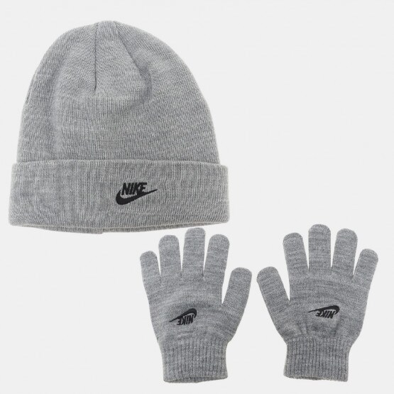 Nike Boys Club Kid's Knit Beanie & Gloves