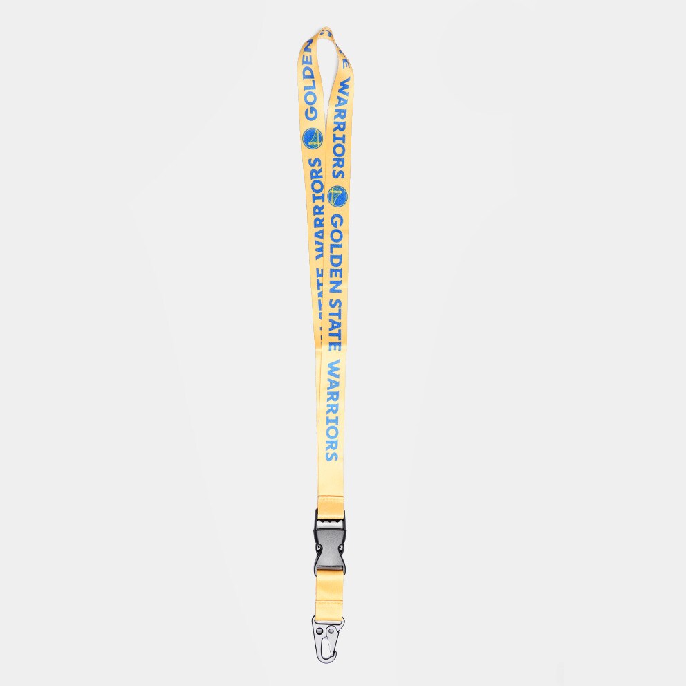 Back Me Up NBA Long Lanyard Golden State Warriors Keychain