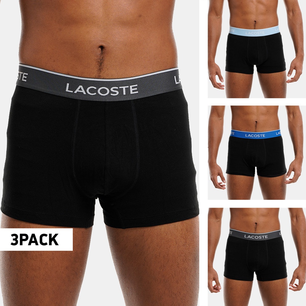 Lacoste Low Rise 3-pack Ανδρικά Μπόξεράκια