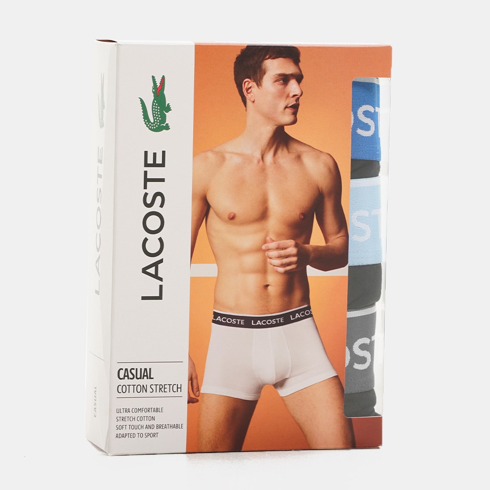 Lacoste Low Rise 3-pack Ανδρικά Μπόξεράκια