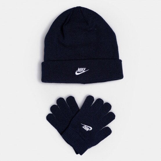 Nike Boys Club Παιδικός Σκούφος & Γάντια