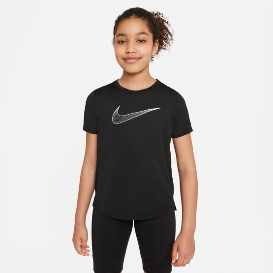 Nike Sportswear One Kids' T-Shirt Black/White DD7639-010