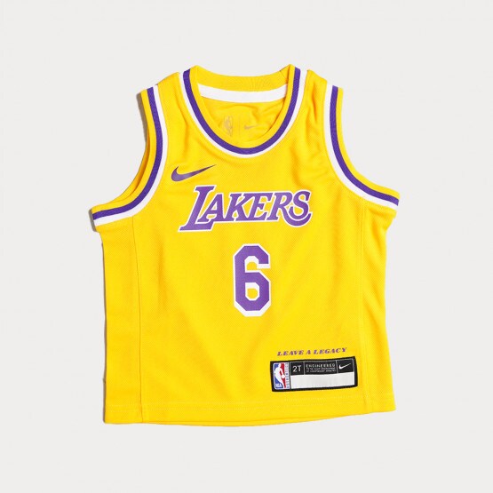 Nike NBA Replica Los Angeles Laker LeBron James Παιδική Φανέλα