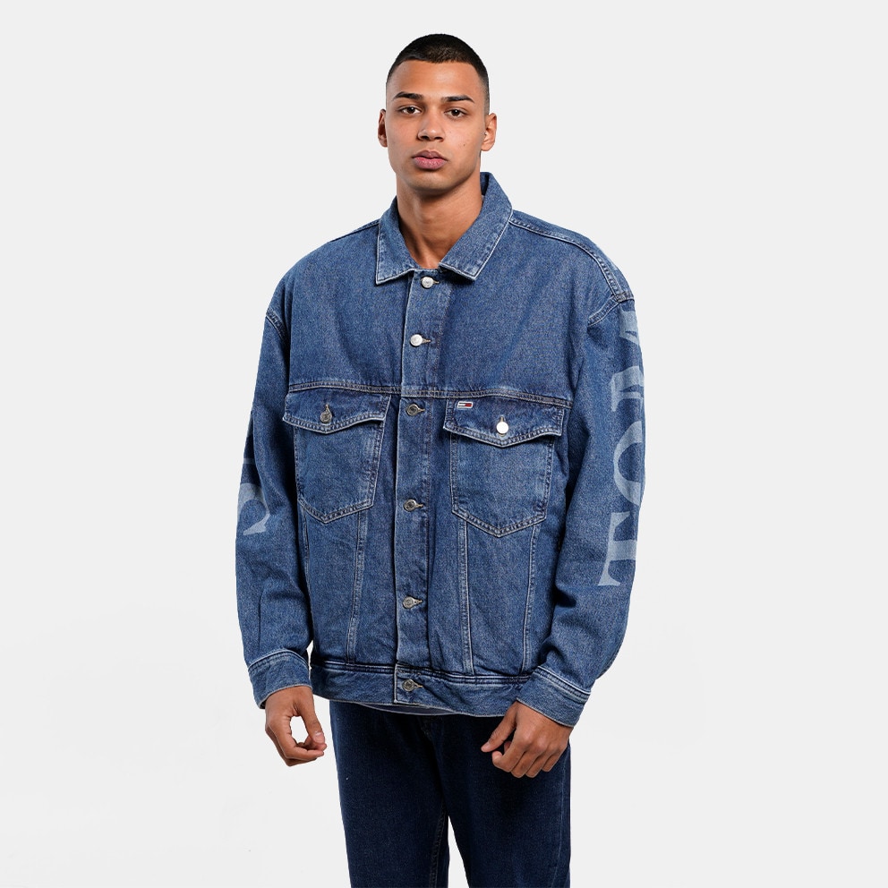 Tommy Jeans Oversize Denim Trucker Ανδρική Τζιν Ζακέτα