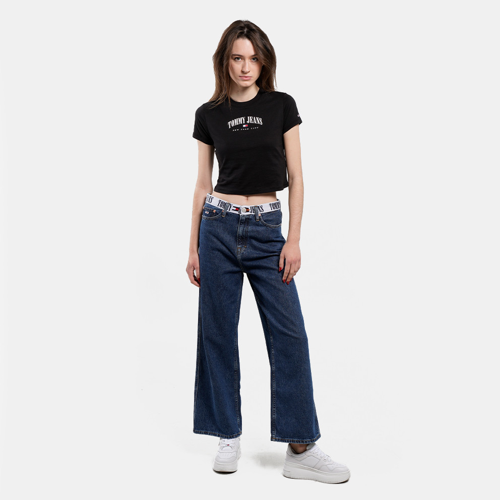Tommy Jeans Crop Essential Logo Γυναικείο T-shirt
