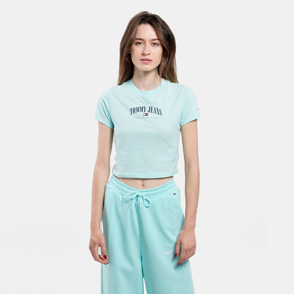 Tommy Jeans Crop Essential Logo Γυναικείο T-shirt