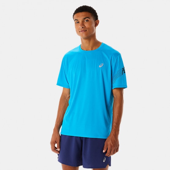 Asics mens running sales tops