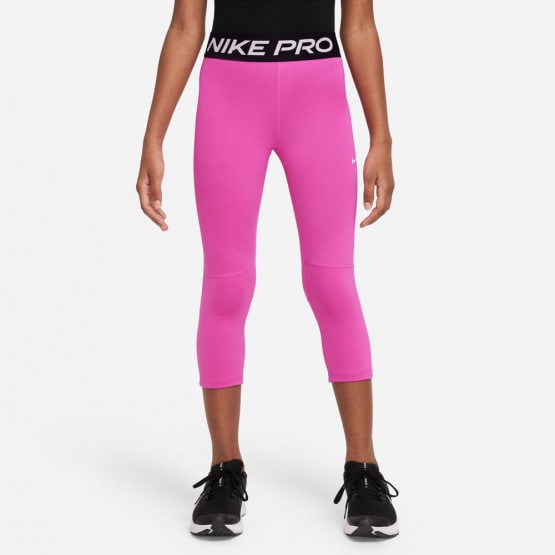 Nike Pro Kid's Leggings Pink DA1026-623