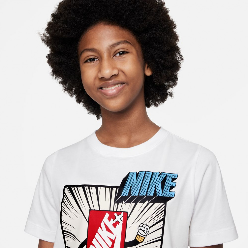 Nike Sportswear Mark Boxy Παιδικό T-shirt