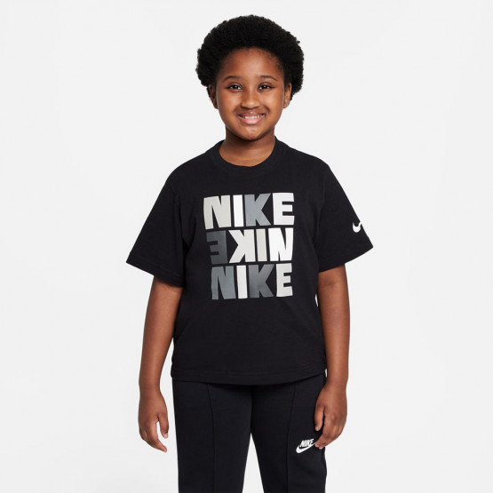 Nike Sportswear Boxy Print Παιδικό T-shirt