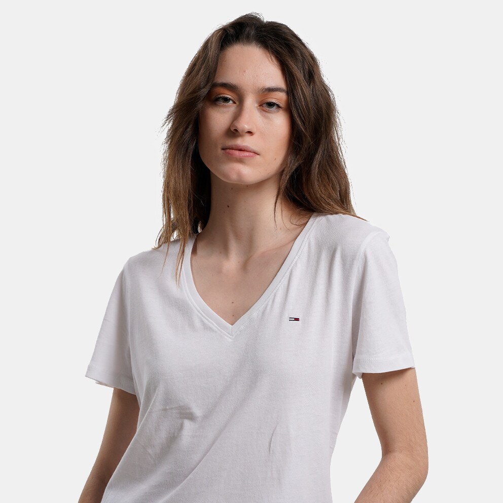 Tommy Jeans Slim Soft Γυναικεία Μπλούζα T-Shirt