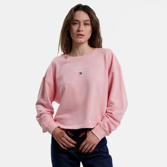 Tommy Jeans Boxy Essential Γυναικεία Μπλούζα Φούτερ