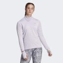 adidas Fast 1/2 Zip Women's Long Sleeves T-shirt