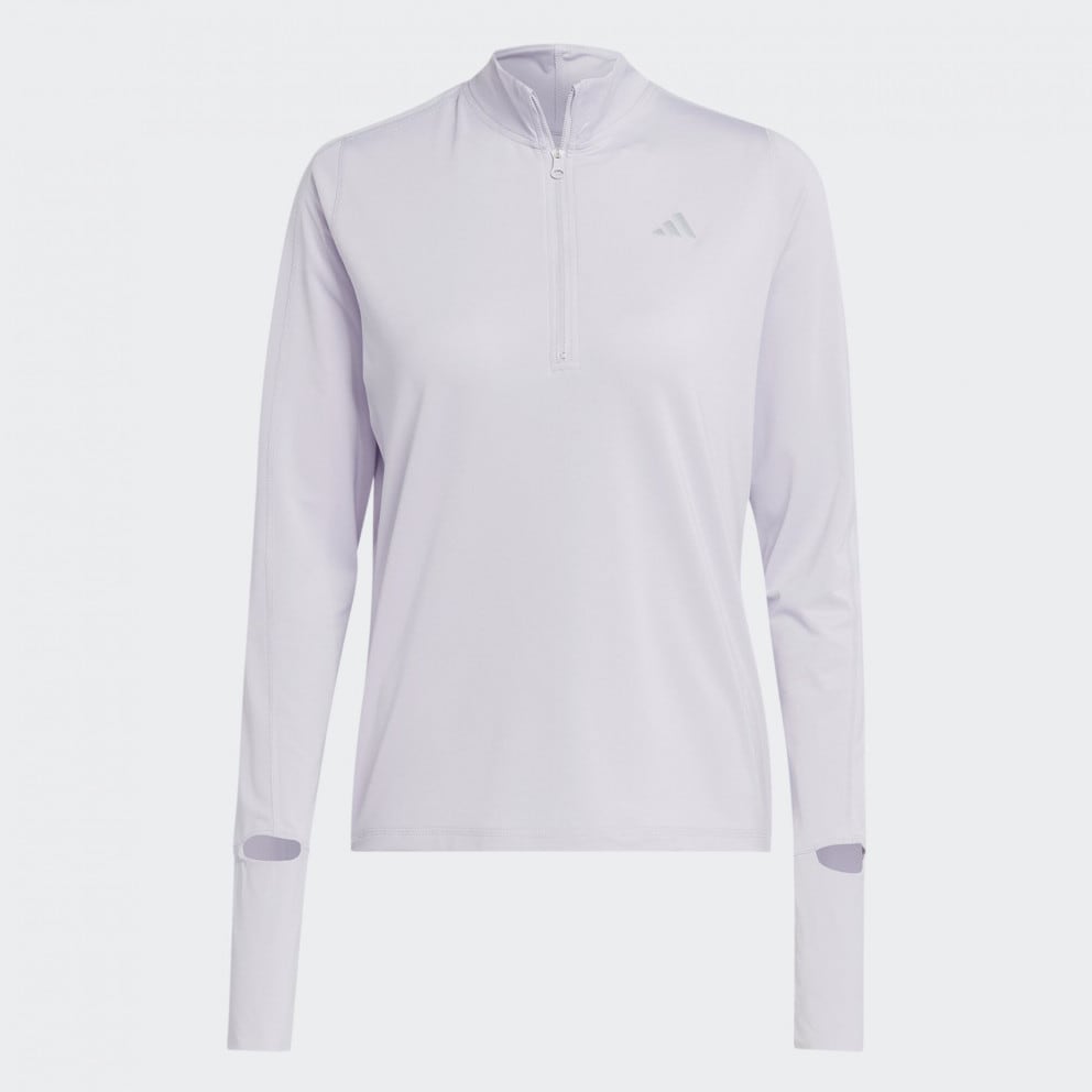 adidas Fast 1/2 Zip Women's Long Sleeves T-shirt