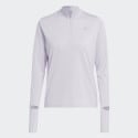 adidas Fast 1/2 Zip Women's Long Sleeves T-shirt