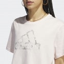 adidas Performance Γυναικείο Cropped T-Shirt