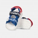 Tommy Jeans Logo Velcro Παιδικά Σανδάλια