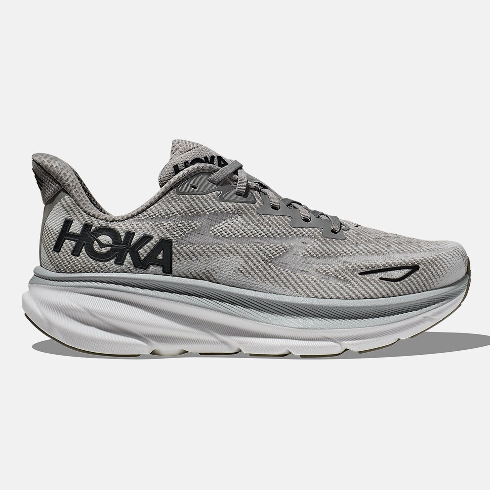 Hoka Glide Clifton 9 Men s Running Shoes Grey 1127895 HMBC