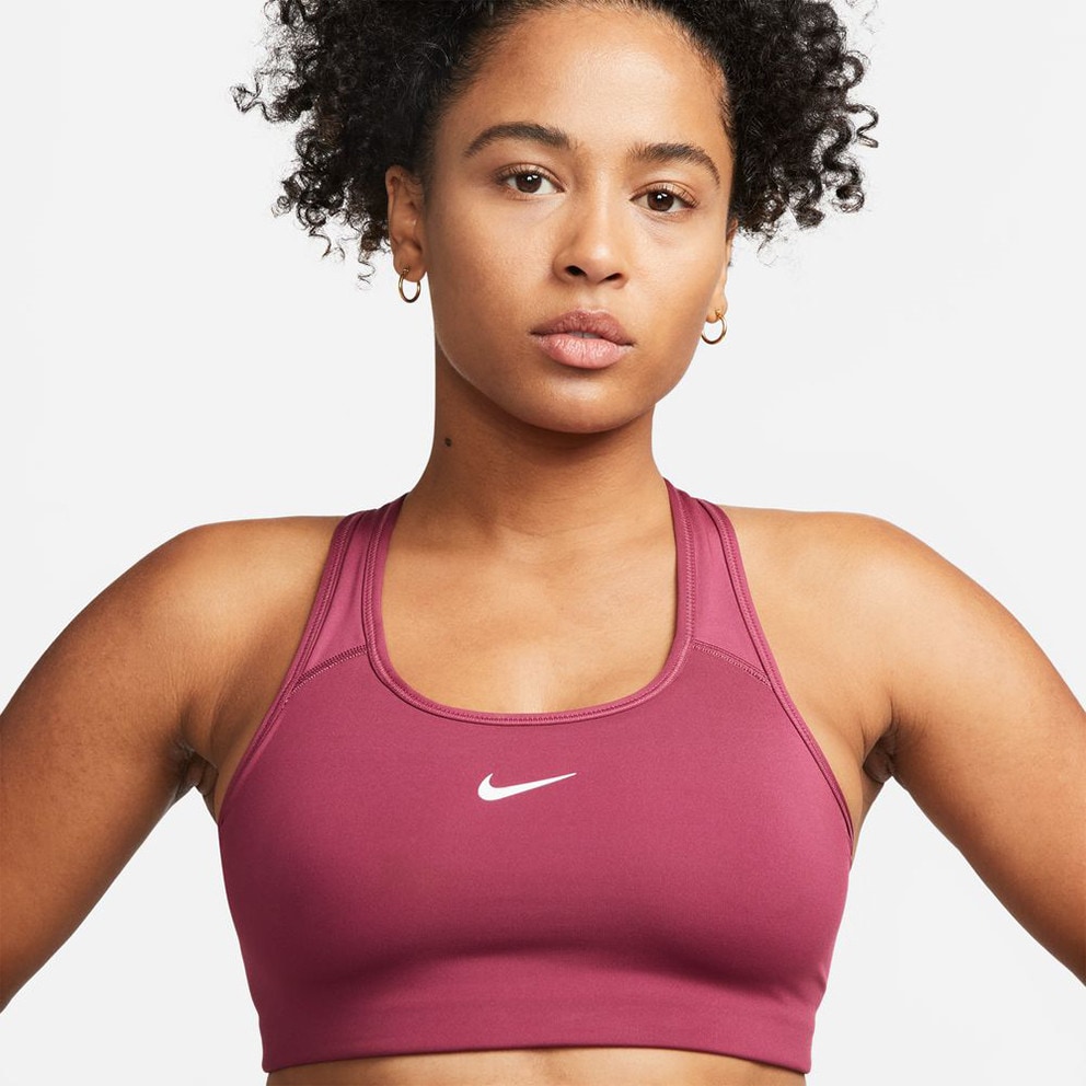 Nike Swoosh Medium-Support Γυναικείο Μπουστάκι