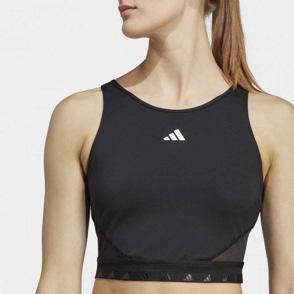 adidas Hyperglam Γυναικείο Αμάνικο Crop Top