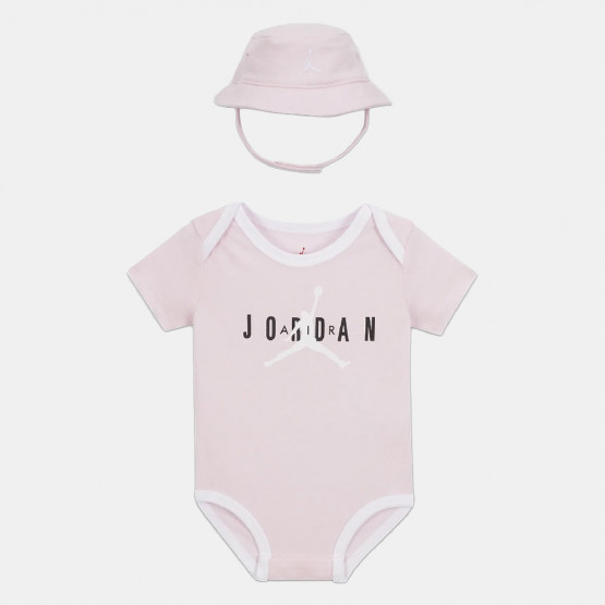 Jordan Hbr Bucket Hat & Bodysuit 2Pc Set