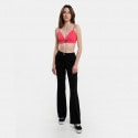 Tommy Jeans Badge Cropped Rib Knit Γυναικείο Bralette