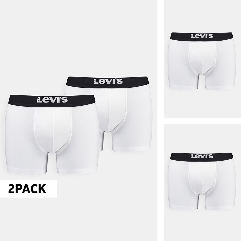 Levi's Solid Basic Brief Organic 2-Pack Ανδρικά Μποξεράκια