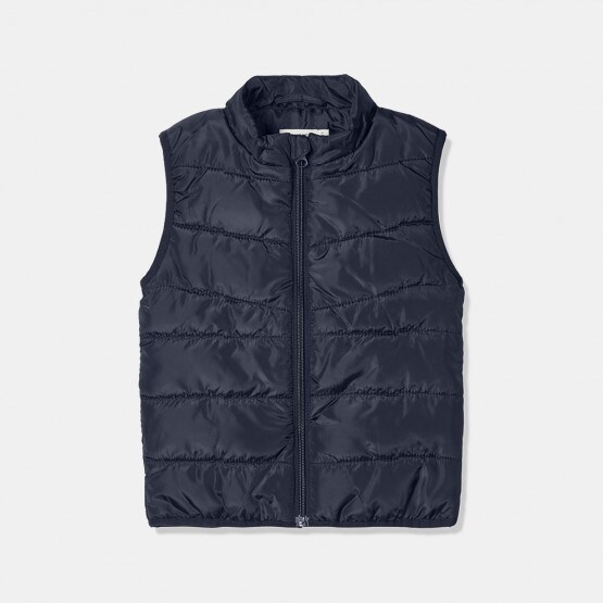 Name it Vest Solid Βρεφικό Αμάνικο Μπουφάν