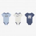 Nike 3 Pack Swoosh Infant's Set Bodysuit