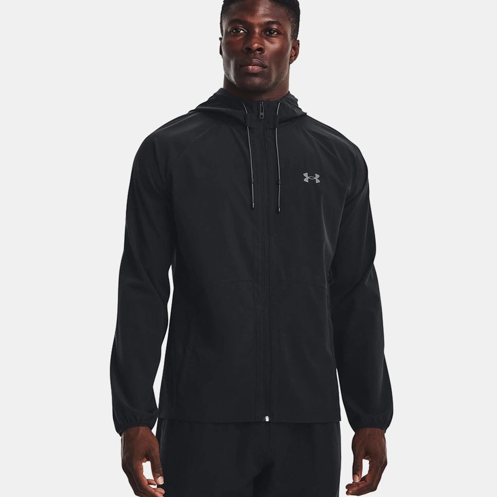 Under Armour Ua Stretch Woven Men s Windbreaker Black 1377171 001