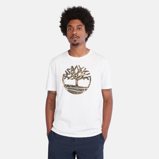 Timberland Logo Seasonal Camo Men's T-Shirt