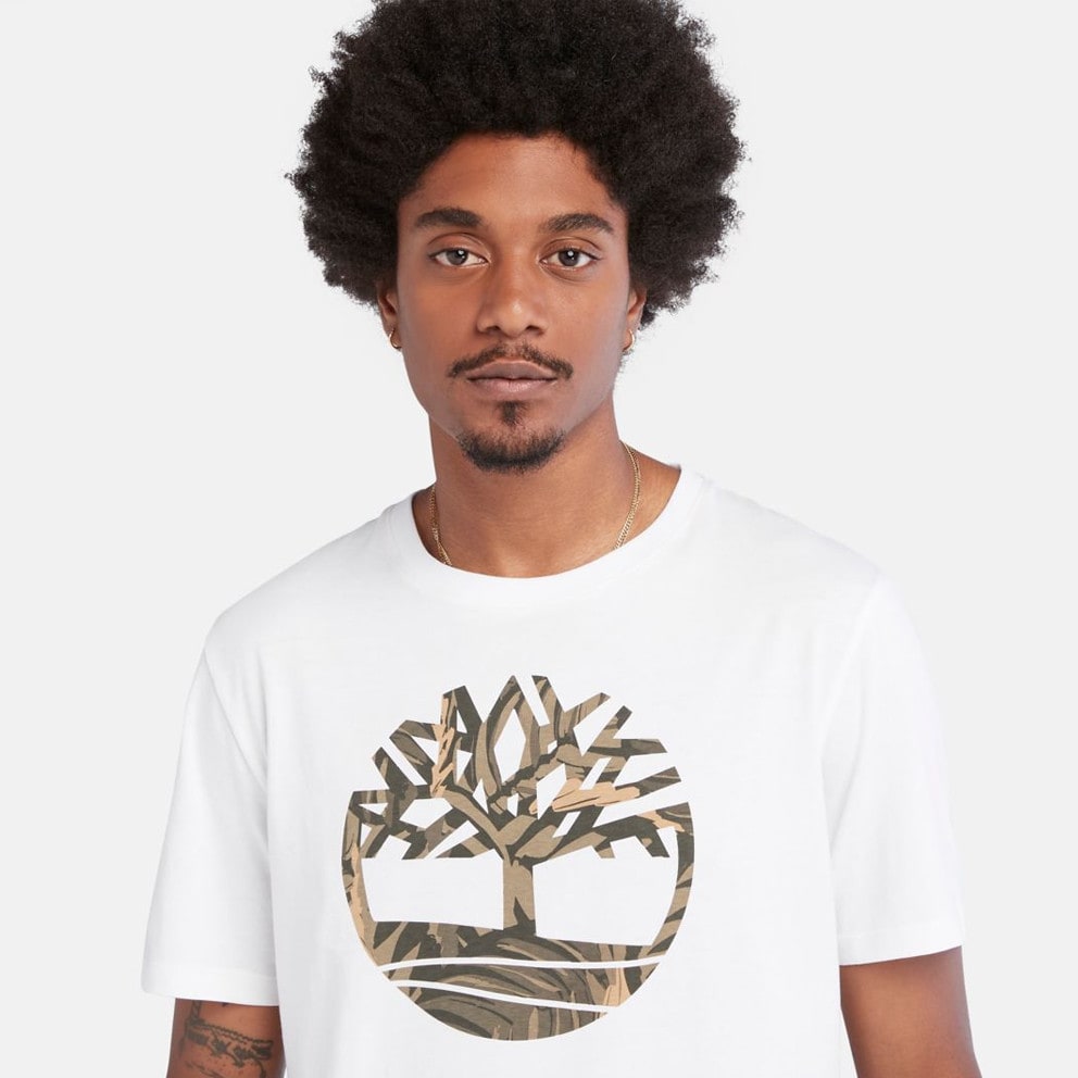 Timberland Logo Seasonal Camo Men's T-Shirt