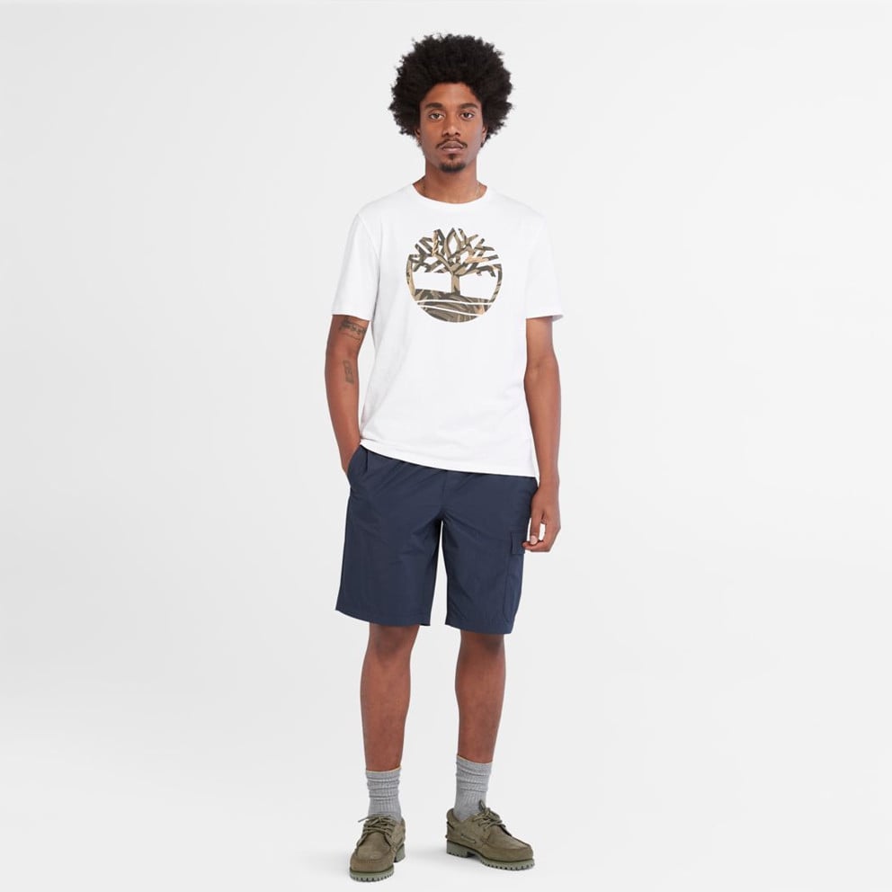Timberland Logo Seasonal Camo Men's T-Shirt