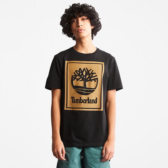 Timberland Front Stack Logo Ανδρικό T-Shirt