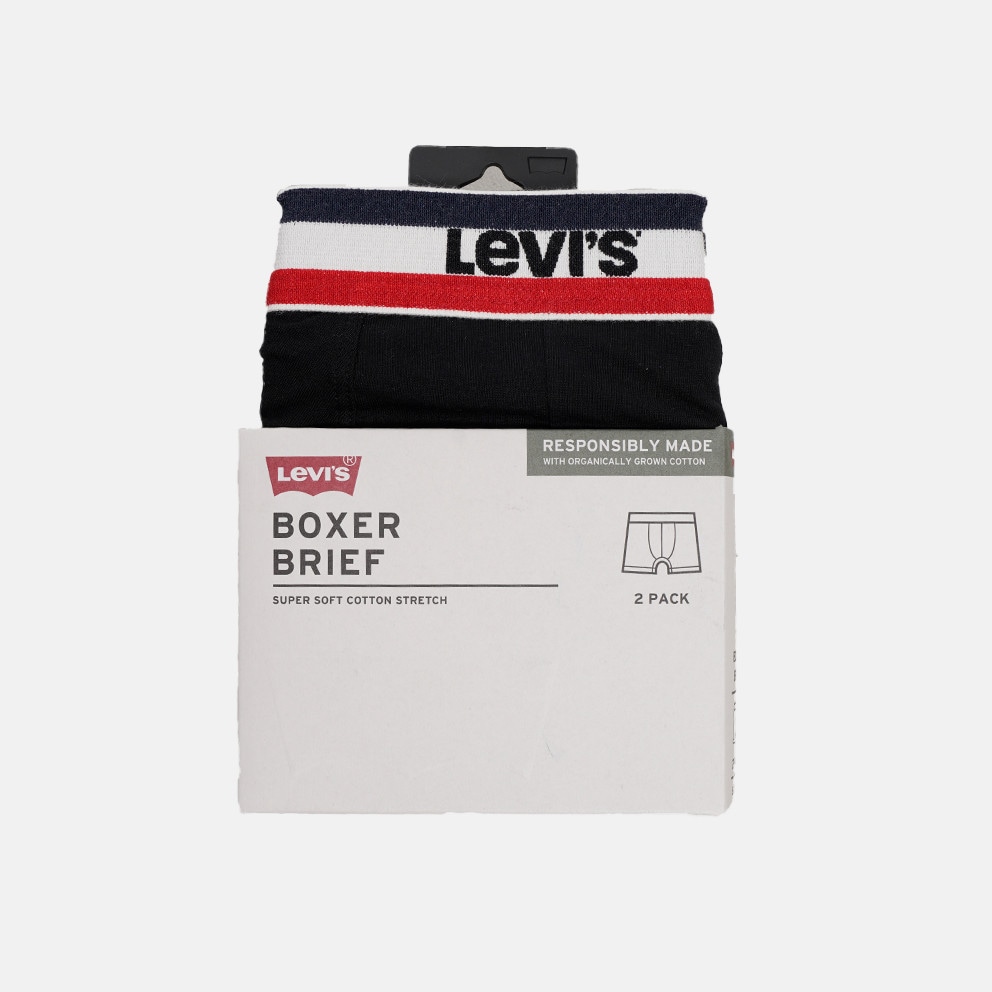 Levis Sportware Logo Color 2-Pack Men's Boxers