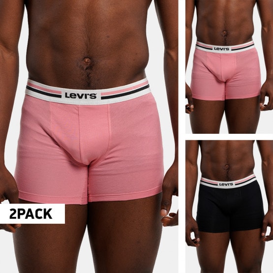 Levis Sportware Logo Color 2-Pack Men's Boxers