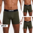 Levi's Solid Basic Brief Organic 2-Pack Ανδρικά Μποξεράκια