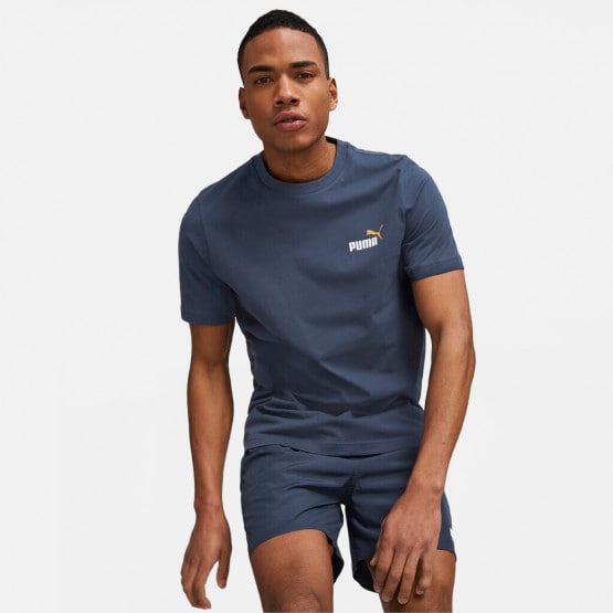 Puma Ess+ 2 Col Small Logo Ανδρικό T-shirt