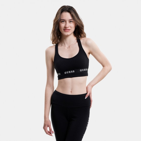 Guess Aline Top Eco Stretch Jersey Women's Bra Black A996 V3RP15KABR0-JBLK