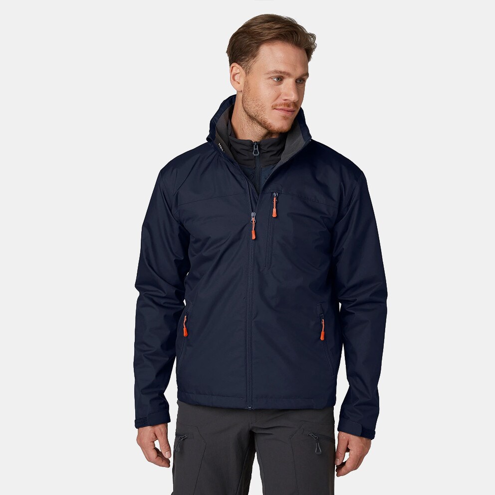 Helly Hansen Crew Hooded Ανδρικό Αντιανεμικό Μπουφάν