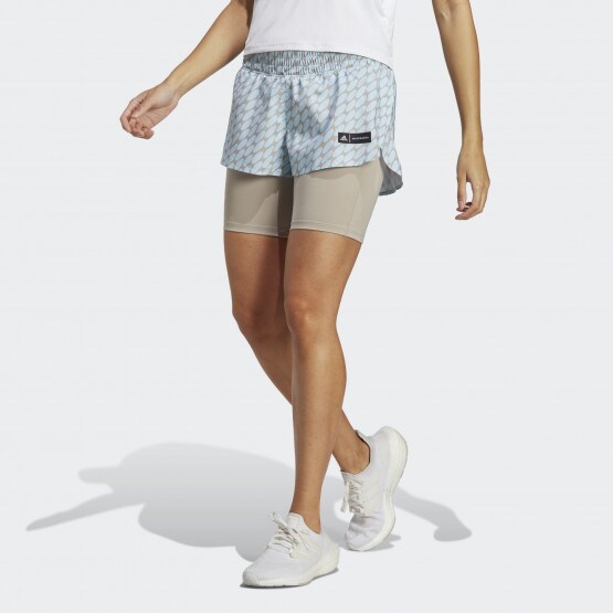 adidas x Marimekko Run Icon 3 Bar Logo 2-In-1 Women's Shorts