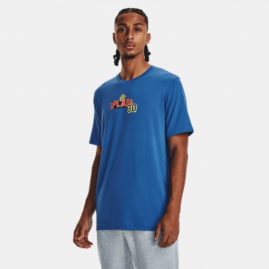 Under Armour Curry Splash Party Men's T-shirt Blue 1376803-481