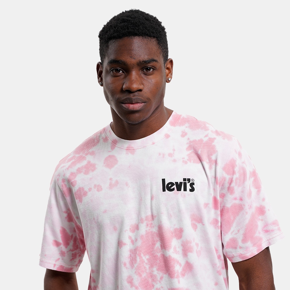 Levi s Relaxed Fit Men s T Shirt Pink White 16143 0928