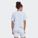 adidas Performance Essentials 3-Stripes Single Jersey Women's Crop Top