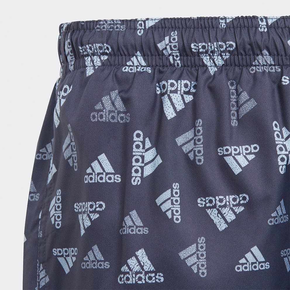 adidas Logo Print CLX Swim Men's Shorts